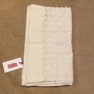 Solid & Striped Eyelet Pareo in Marshmallow